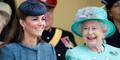 Prinzessin Kate und Queen Elizabeth II.