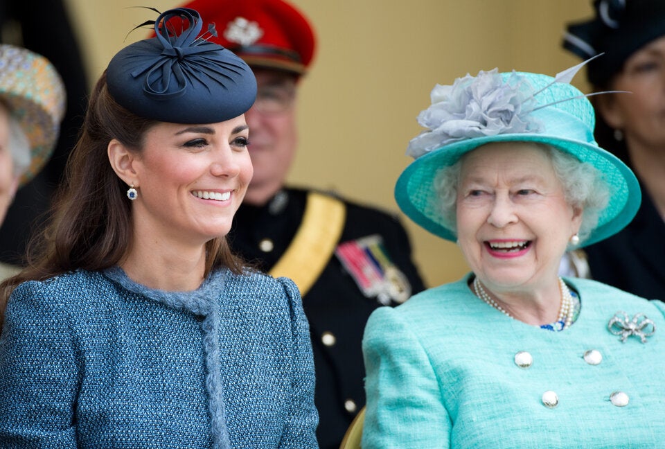 Prinzessin Kate und Queen Elizabeth II.