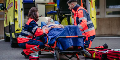 Unfall Rettung Trage