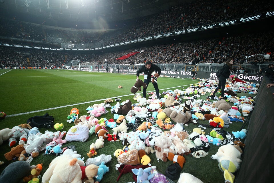 Stofftier Türkei Stadion