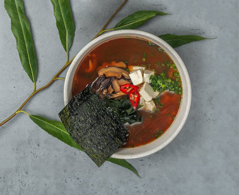 Am Frühstücksplan von Amal Clooney: Algensuppe