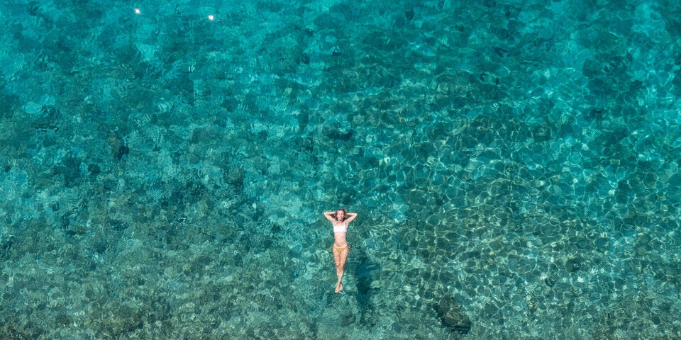 Das Meer in Kroatien ist glasklar und türkis