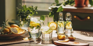 Infused Water: Mit diesen Zutaten sorgen Sie für mehr Geschmack