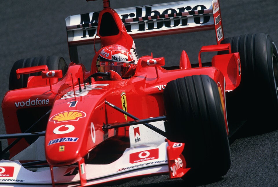 Michael Schaumachers WM-Ferrari
