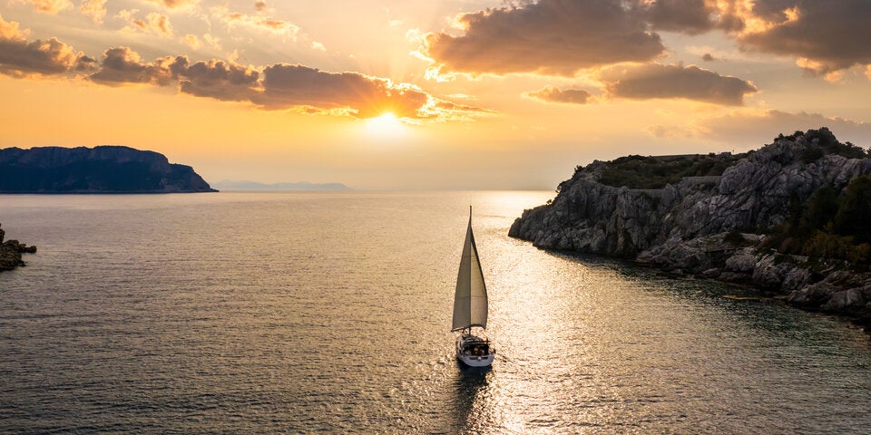 Die kroatische Küste ist ein Paradies zum Segeln