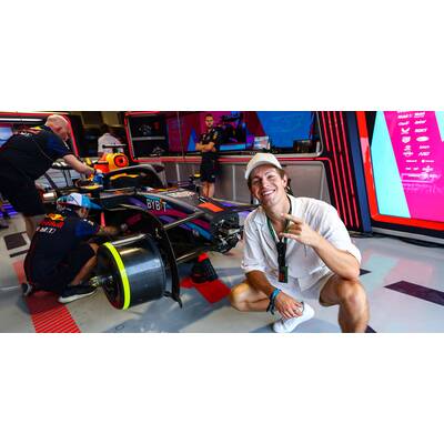 Pöltl-Teamkollege Pascal Siakam war ebenfalls beim zweiten Red-Bull-Team zu Gast