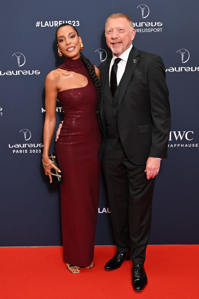 Boris Becker mit Lilian de Carvalho Monteiro