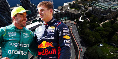 Fernando Alonso Max Verstappen Monaco Formel 1