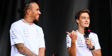 Lewis Hamilton, George Russell
