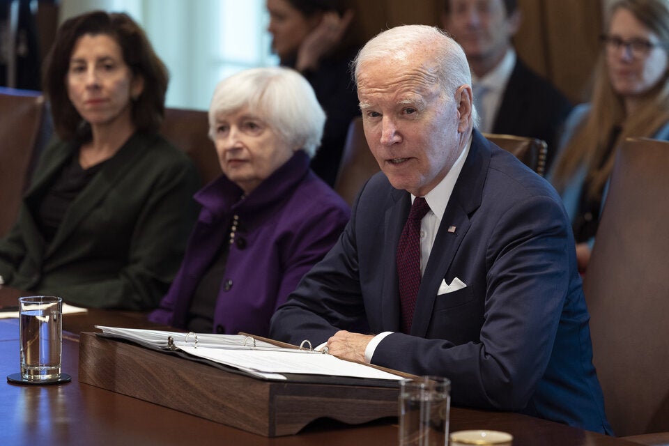 Janet Yellen und Joe Biden