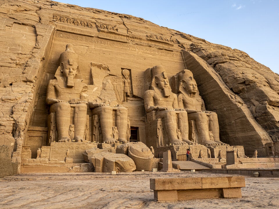 Abu Simbel. Ein Meisterwek  der antiken Ingenieurskunst.