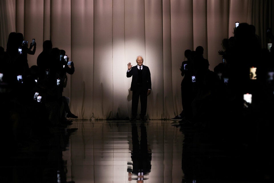 Giorgio Armani führt auch mit 90 weiterhin sein Mode-Imperium
