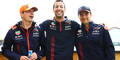 Daniel Ricciardo Sergio Perez Max Verstappen