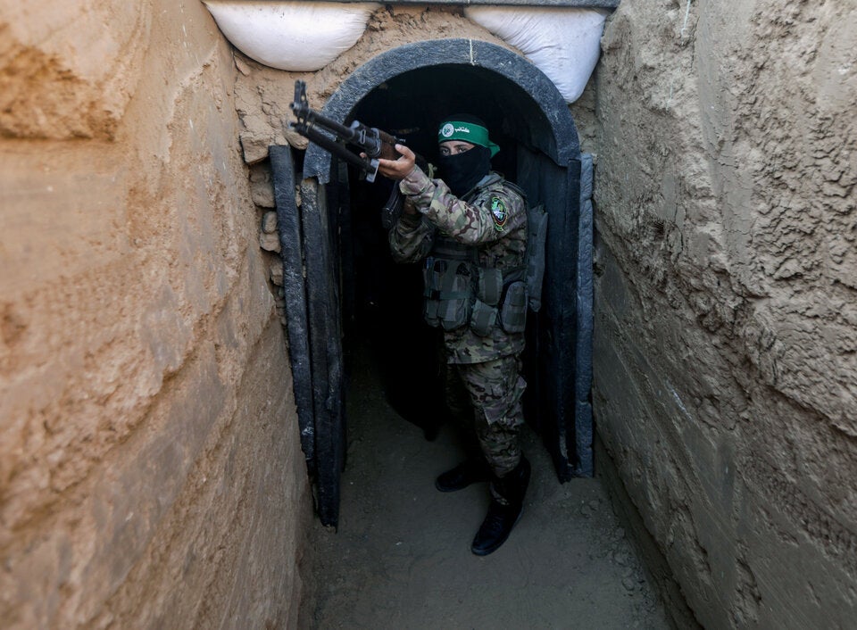 Hamas-Tunnel unter dem Gazastreifen