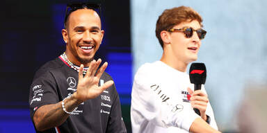 Lewis Hamilton George Russell