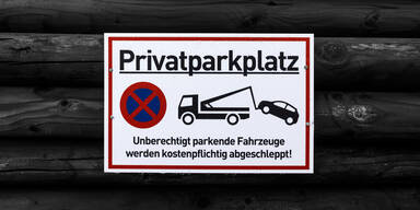 Privatparkplatz
