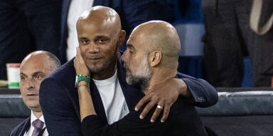 Pep Guardiola Vincent Kompany