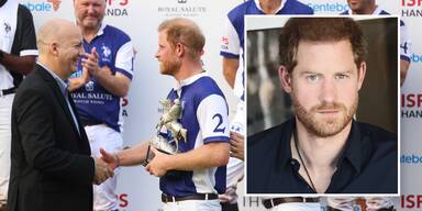 Prinz Harry pl&ouml;tzlich mit voller Haarpracht