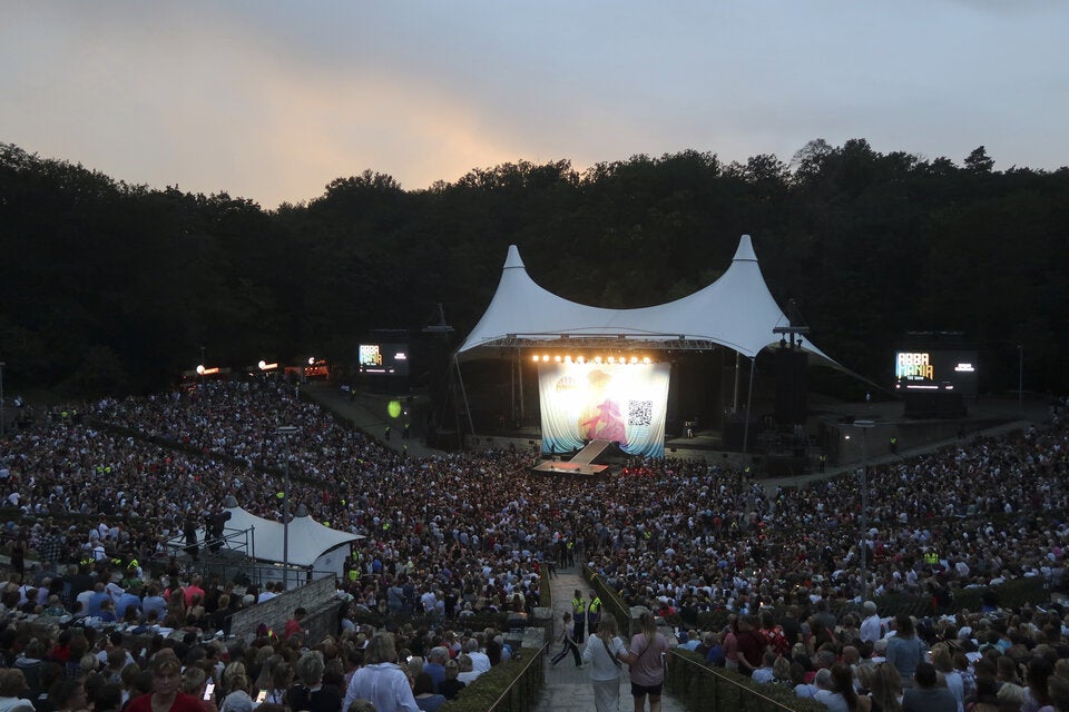 Sarah Connor beim Konzert auf der Waldbühne in Berlin (25. August 2023)