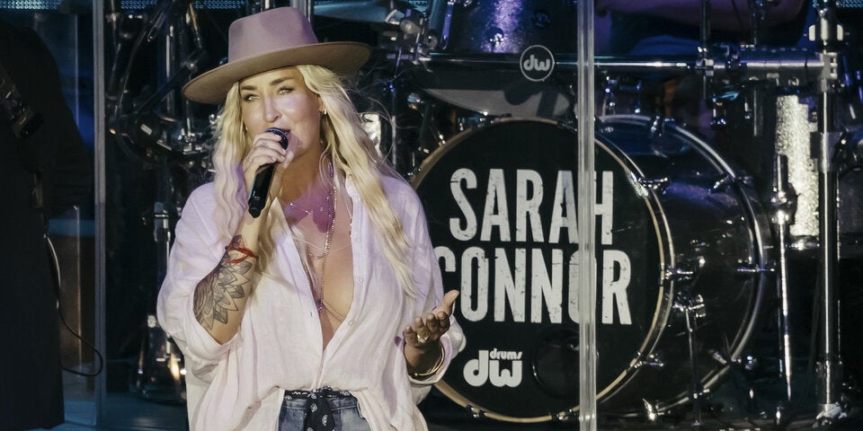 Sarah Connor beim Konzert auf der Waldbühne in Berlin (25. August 2023)