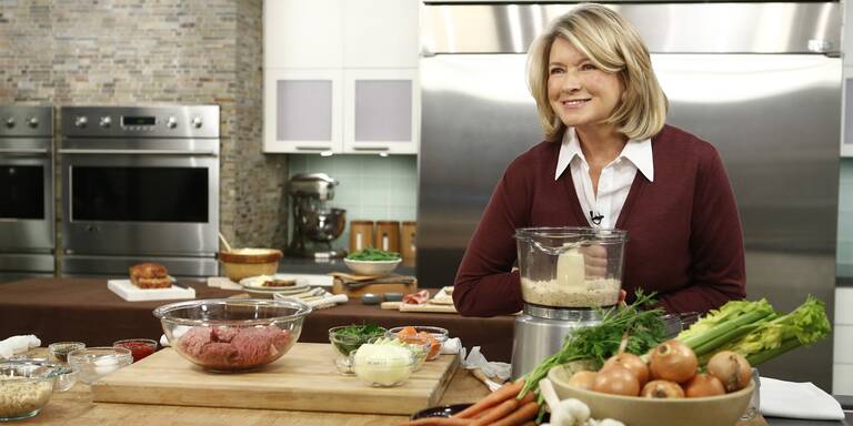 Martha Stewart tischt auf & präsentiert ihre 3 Lieblingsrezepte