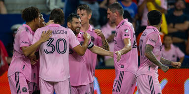 Messi und Inter Miami jubeln gegen Cincinnati im US Open Cup
