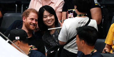 Prinz Harry bei den Invictus Games