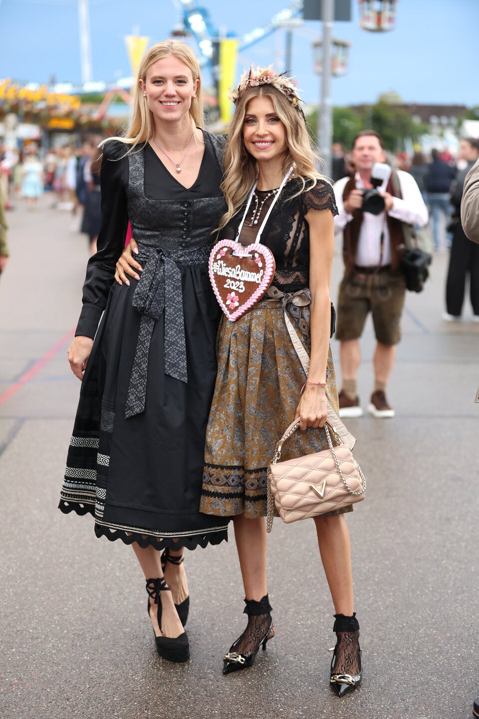 Larissa Marolt und Cathy Hummels