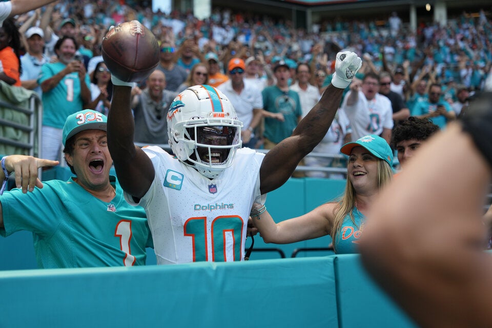 Tyreek Hill Miami Dolphins