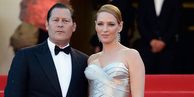 Uma Thurman & Arpad Busson