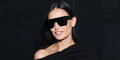 Demi Moore bei der Fashion Week in Paris