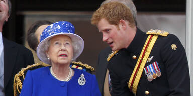 Prinz Harry, Queen Elizabeth