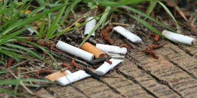 tschick zigarettenstummel