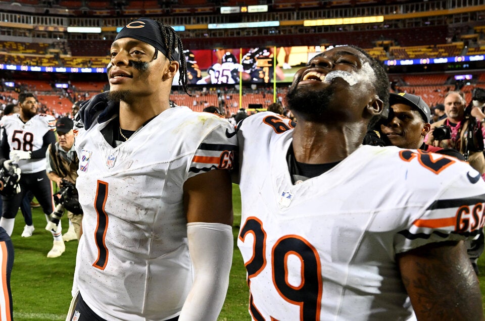 Chicago Bears NFL Washington Commanders Justin Fields