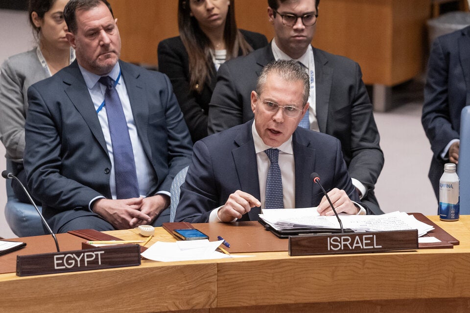 Israels UNO-Botschafter Gilad Erdan