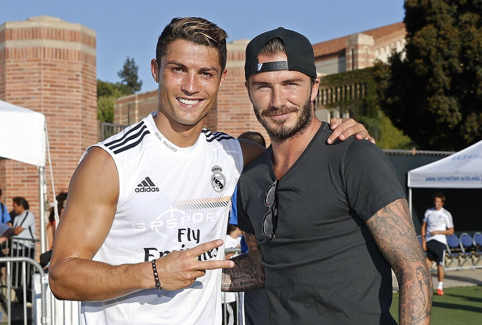 David Beckham Cristiano Ronaldo