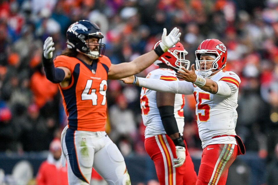 Patrick Mahomes Denver Broncos Kansas City Chiefs NFL