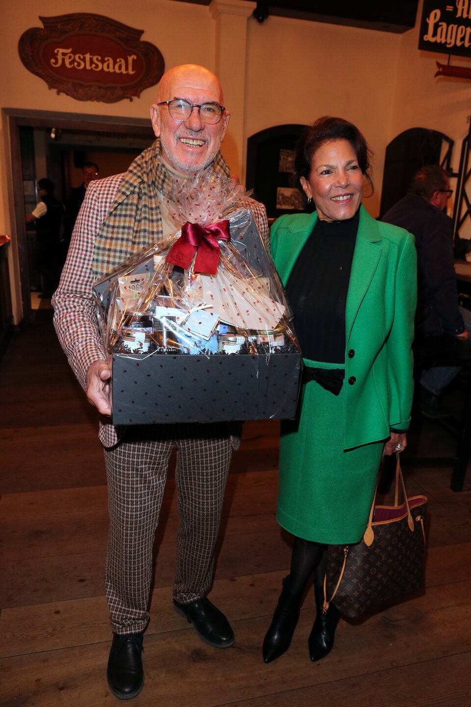 Otto Retzer und Gattin Shirley gratulierten