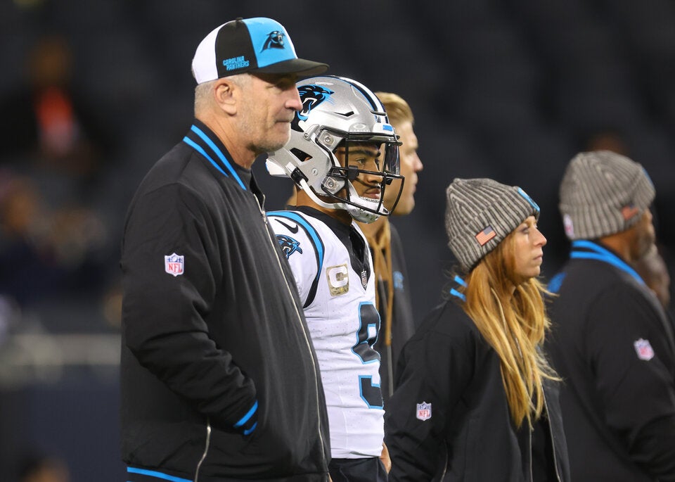 Frank Reich Bryce Young Carolina Panthers NFL