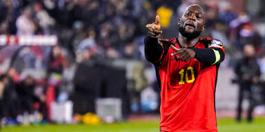 Romelu Lukaku im Länderspiel gegen Aserbaidschan