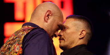 Tyson Fury und Oleksandr Usyk