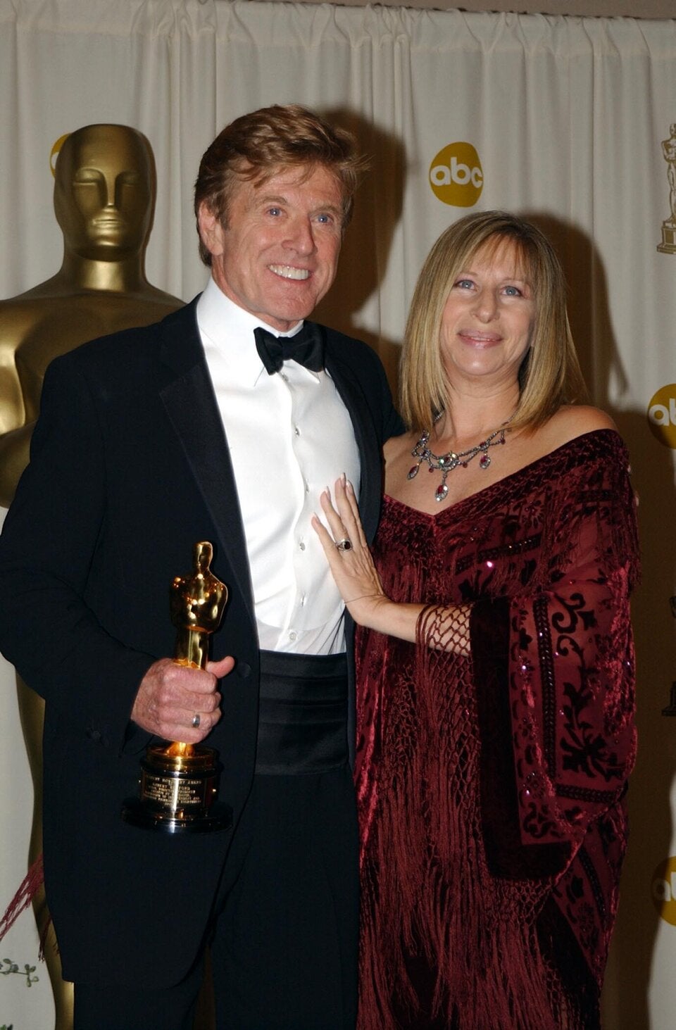 Robert Redford und Barbara Streisand