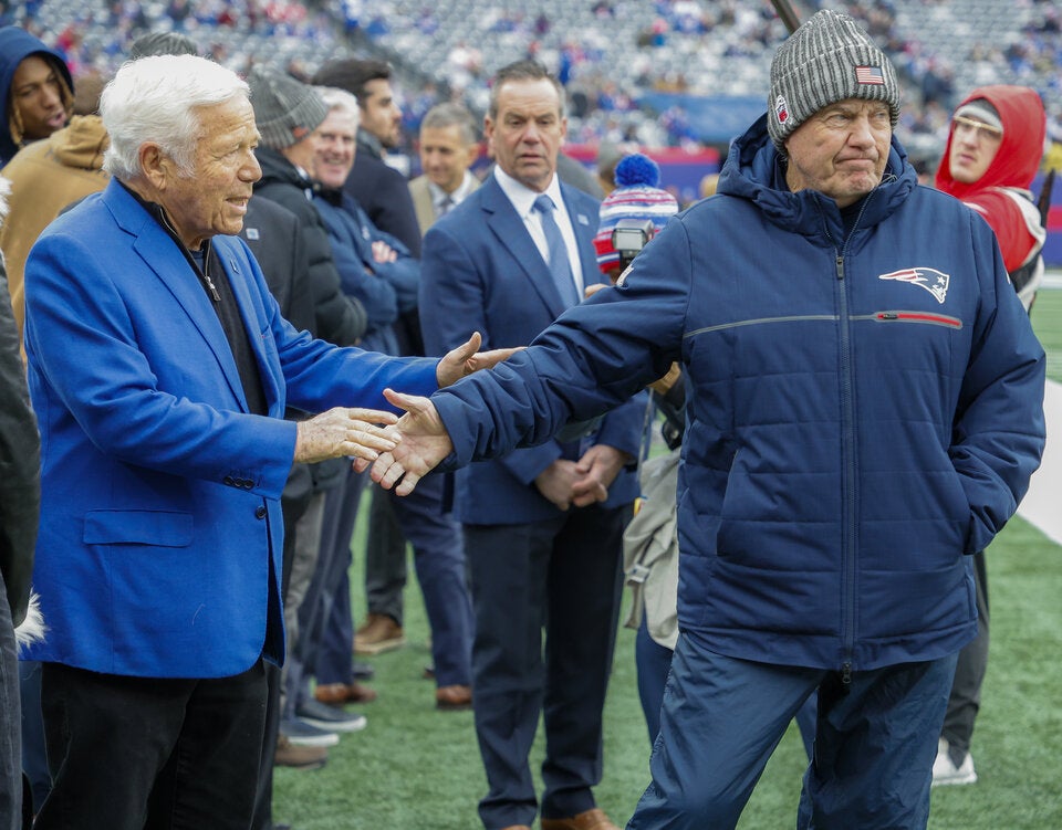 Robert Kraft Bill Belichick