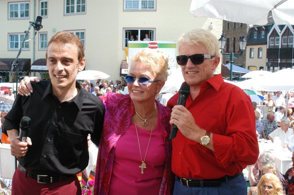Heino mit Hannelore und seinem Sohn Uwe