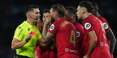 Hier kassiert Ramos die d&uuml;mmste Rote Karte aller Zeiten