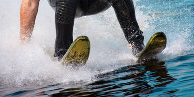 Wasserskifahrer