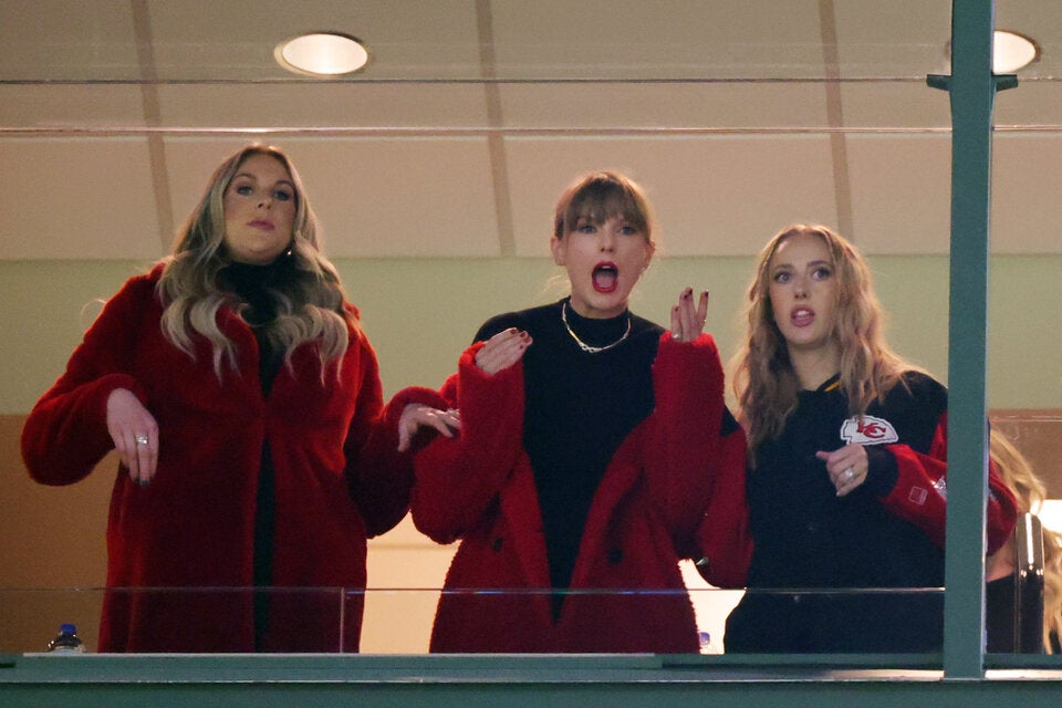 Taylor Swift Kansas City Chiefs Green Bay Packers