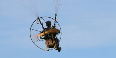 Paramotor Paragleiter