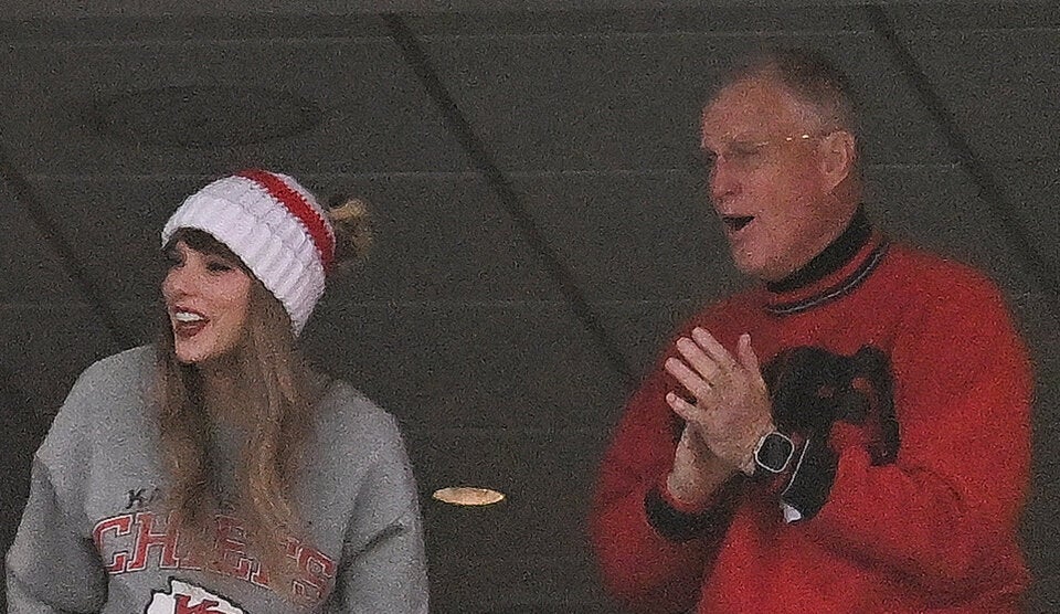 Taylor Swift mit Papa Scott