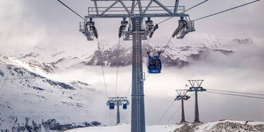 Gondel vers&auml;umt (Symbolbild).